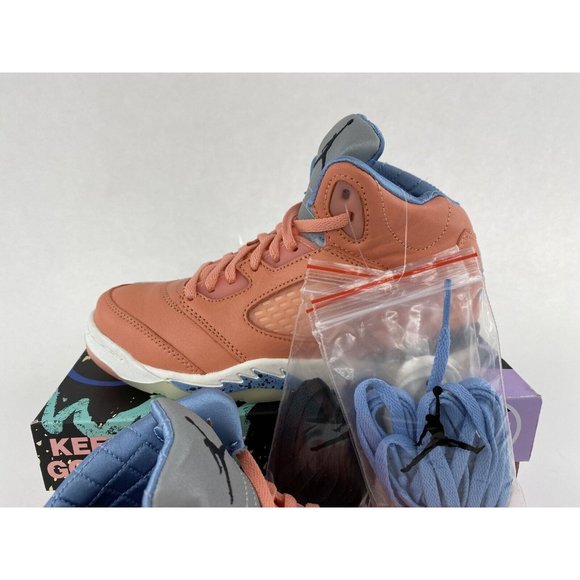 Nike Air Jordan 5 Retro X DJ Khaled TD Toddler 9C-10C We The Best Crimson Bliss - Picture 6 of 12